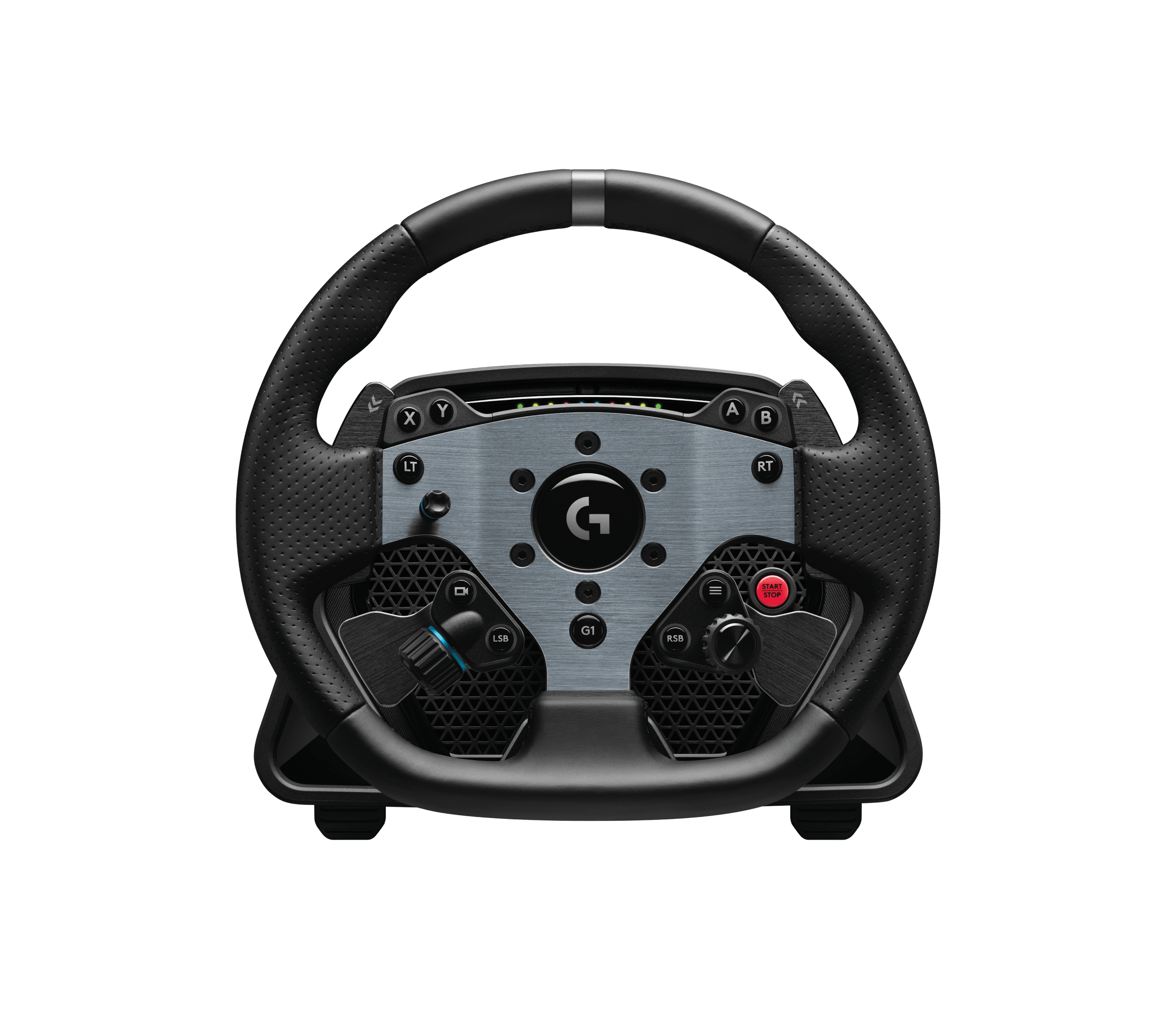 Logitech PRO wheel, face-on